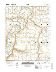 Meade River A-2 SW Alaska Current topographic map, 1:25000 scale, 7.5 X 7.5 Minute, Year 2015
