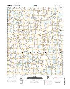 Meade River A-3 NE Alaska Current topographic map, 1:25000 scale, 7.5 X 7.5 Minute, Year 2013