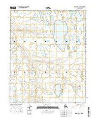 Meade River A-4 NE Alaska Current topographic map, 1:25000 scale, 7.5 X 7.5 Minute, Year 2014