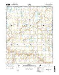 Meade River A-5 NE Alaska Current topographic map, 1:25000 scale, 7.5 X 7.5 Minute, Year 2014