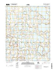 Meade River B-2 SE Alaska Current topographic map, 1:25000 scale, 7.5 X 7.5 Minute, Year 2013