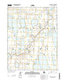 Meade River D-2 SW Alaska Current topographic map, 1:25000 scale, 7.5 X 7.5 Minute, Year 2013