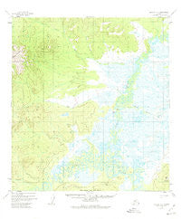 Medfra A-6 Alaska Historical topographic map, 1:63360 scale, 15 X 15 Minute, Year 1954