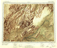 Medfra Alaska Historical topographic map, 1:250000 scale, 1 X 3 Degree, Year 1950