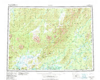Medfra Alaska Historical topographic map, 1:250000 scale, 1 X 3 Degree, Year 1959