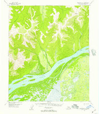 Melozitna A-2 Alaska Historical topographic map, 1:63360 scale, 15 X 15 Minute, Year 1952