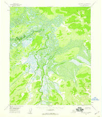 Melozitna C-5 Alaska Historical topographic map, 1:63360 scale, 15 X 15 Minute, Year 1954