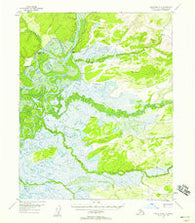 Melozitna D-3 Alaska Historical topographic map, 1:63360 scale, 15 X 15 Minute, Year 1952