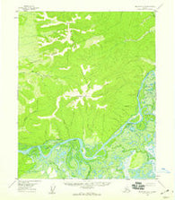 Melozitna D-4 Alaska Historical topographic map, 1:63360 scale, 15 X 15 Minute, Year 1954