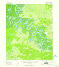 Melozitna D-5 Alaska Historical topographic map, 1:63360 scale, 15 X 15 Minute, Year 1954