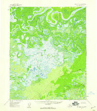 Melozitna D-6 Alaska Historical topographic map, 1:63360 scale, 15 X 15 Minute, Year 1954
