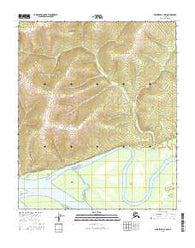 Melozitna A-1 NW Alaska Current topographic map, 1:25000 scale, 7.5 X 7.5 Minute, Year 2016