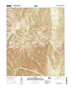 Melozitna A-2 NW Alaska Current topographic map, 1:25000 scale, 7.5 X 7.5 Minute, Year 2016