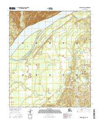 Melozitna A-2 SE Alaska Current topographic map, 1:25000 scale, 7.5 X 7.5 Minute, Year 2016