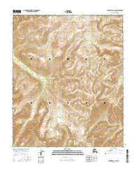 Melozitna A-3 NE Alaska Current topographic map, 1:25000 scale, 7.5 X 7.5 Minute, Year 2016