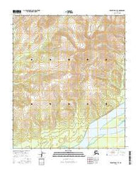 Melozitna A-3 SE Alaska Current topographic map, 1:25000 scale, 7.5 X 7.5 Minute, Year 2016