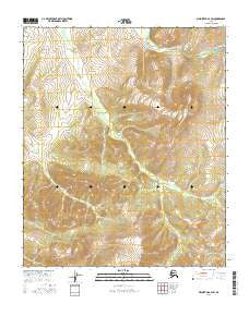 Melozitna A-4 SW Alaska Current topographic map, 1:25000 scale, 7.5 X 7.5 Minute, Year 2016