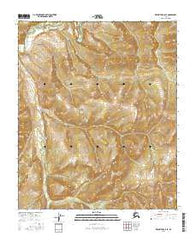 Melozitna A-6 SE Alaska Current topographic map, 1:25000 scale, 7.5 X 7.5 Minute, Year 2016