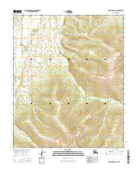 Melozitna B-2 SE Alaska Current topographic map, 1:25000 scale, 7.5 X 7.5 Minute, Year 2016