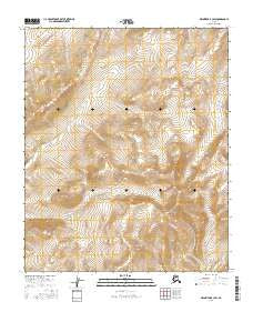 Melozitna B-3 SW Alaska Current topographic map, 1:25000 scale, 7.5 X 7.5 Minute, Year 2016