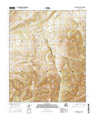 Melozitna B-5 NW Alaska Current topographic map, 1:25000 scale, 7.5 X 7.5 Minute, Year 2016