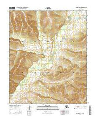 Melozitna B-5 SE Alaska Current topographic map, 1:25000 scale, 7.5 X 7.5 Minute, Year 2016