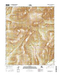 Melozitna B-5 SW Alaska Current topographic map, 1:25000 scale, 7.5 X 7.5 Minute, Year 2016