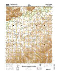 Melozitna C-2 SE Alaska Current topographic map, 1:25000 scale, 7.5 X 7.5 Minute, Year 2016