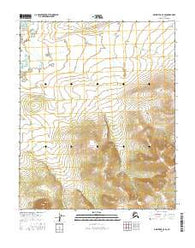 Melozitna C-5 SE Alaska Current topographic map, 1:25000 scale, 7.5 X 7.5 Minute, Year 2016