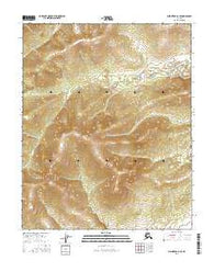 Melozitna D-1 SE Alaska Current topographic map, 1:25000 scale, 7.5 X 7.5 Minute, Year 2016