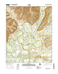 Melozitna D-3 NW Alaska Current topographic map, 1:25000 scale, 7.5 X 7.5 Minute, Year 2016