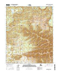 Melozitna D-5 SW Alaska Current topographic map, 1:25000 scale, 7.5 X 7.5 Minute, Year 2016