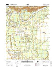 Melozitna D-6 NE Alaska Current topographic map, 1:25000 scale, 7.5 X 7.5 Minute, Year 2016