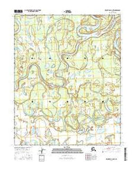 Melozitna D-6 NW Alaska Current topographic map, 1:25000 scale, 7.5 X 7.5 Minute, Year 2016