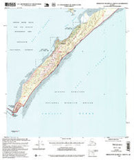 Middleton Island D-1 and D-2 Alaska Historical topographic map, 1:63360 scale, 15 X 15 Minute, Year 1995