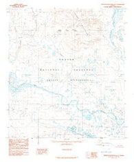 Misheguk Mountain A-1 Alaska Historical topographic map, 1:63360 scale, 15 X 15 Minute, Year 1990