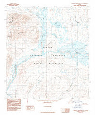 Misheguk Mountain A-2 Alaska Historical topographic map, 1:63360 scale, 15 X 15 Minute, Year 1990
