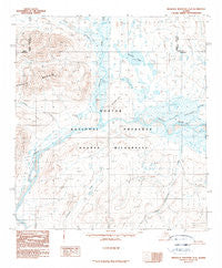 Misheguk Mountain A-2 Alaska Historical topographic map, 1:63360 scale, 15 X 15 Minute, Year 1990
