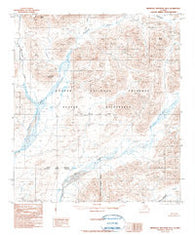 Misheguk Mountain B-4 Alaska Historical topographic map, 1:63360 scale, 15 X 15 Minute, Year 1990