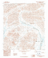 Misheguk Mountain B-5 Alaska Historical topographic map, 1:63360 scale, 15 X 15 Minute, Year 1990