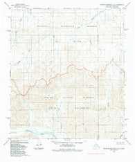 Misheguk Mountain C-2 Alaska Historical topographic map, 1:63360 scale, 15 X 15 Minute, Year 1984