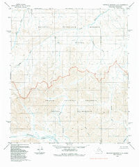 Misheguk Mountain C-2 Alaska Historical topographic map, 1:63360 scale, 15 X 15 Minute, Year 1984