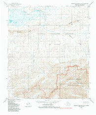 Misheguk Mountain C-5 Alaska Historical topographic map, 1:63360 scale, 15 X 15 Minute, Year 1984