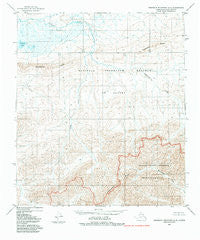 Misheguk Mountain C-5 Alaska Historical topographic map, 1:63360 scale, 15 X 15 Minute, Year 1984