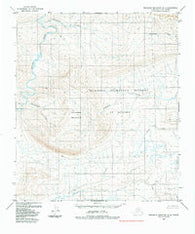 Misheguk Mountain D-5 Alaska Historical topographic map, 1:63360 scale, 15 X 15 Minute, Year 1984