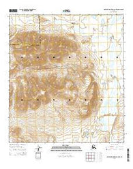 Misheguk Mountain A-2 NW Alaska Current topographic map, 1:25000 scale, 7.5 X 7.5 Minute, Year 2015
