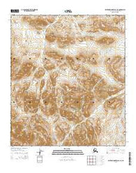 Misheguk Mountain C-1 NE Alaska Current topographic map, 1:25000 scale, 7.5 X 7.5 Minute, Year 2015