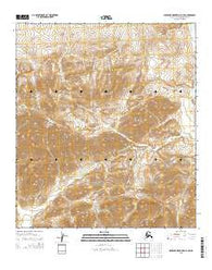 Misheguk Mountain C-4 SW Alaska Current topographic map, 1:25000 scale, 7.5 X 7.5 Minute, Year 2015