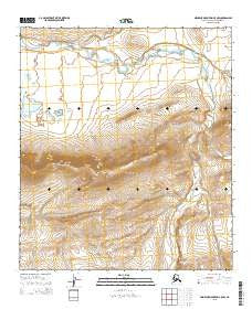 Misheguk Mountain C-5 NW Alaska Current topographic map, 1:25000 scale, 7.5 X 7.5 Minute, Year 2015