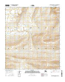 Misheguk Mountain D-1 NW Alaska Current topographic map, 1:25000 scale, 7.5 X 7.5 Minute, Year 2016